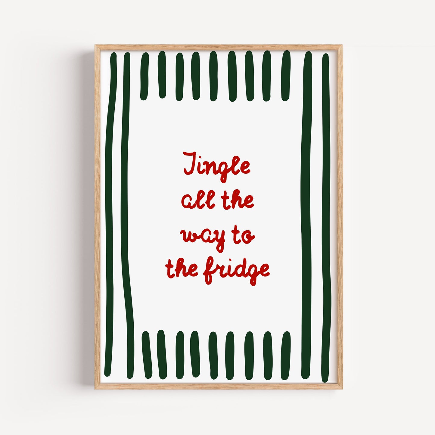 Jingle all the way to the fridge