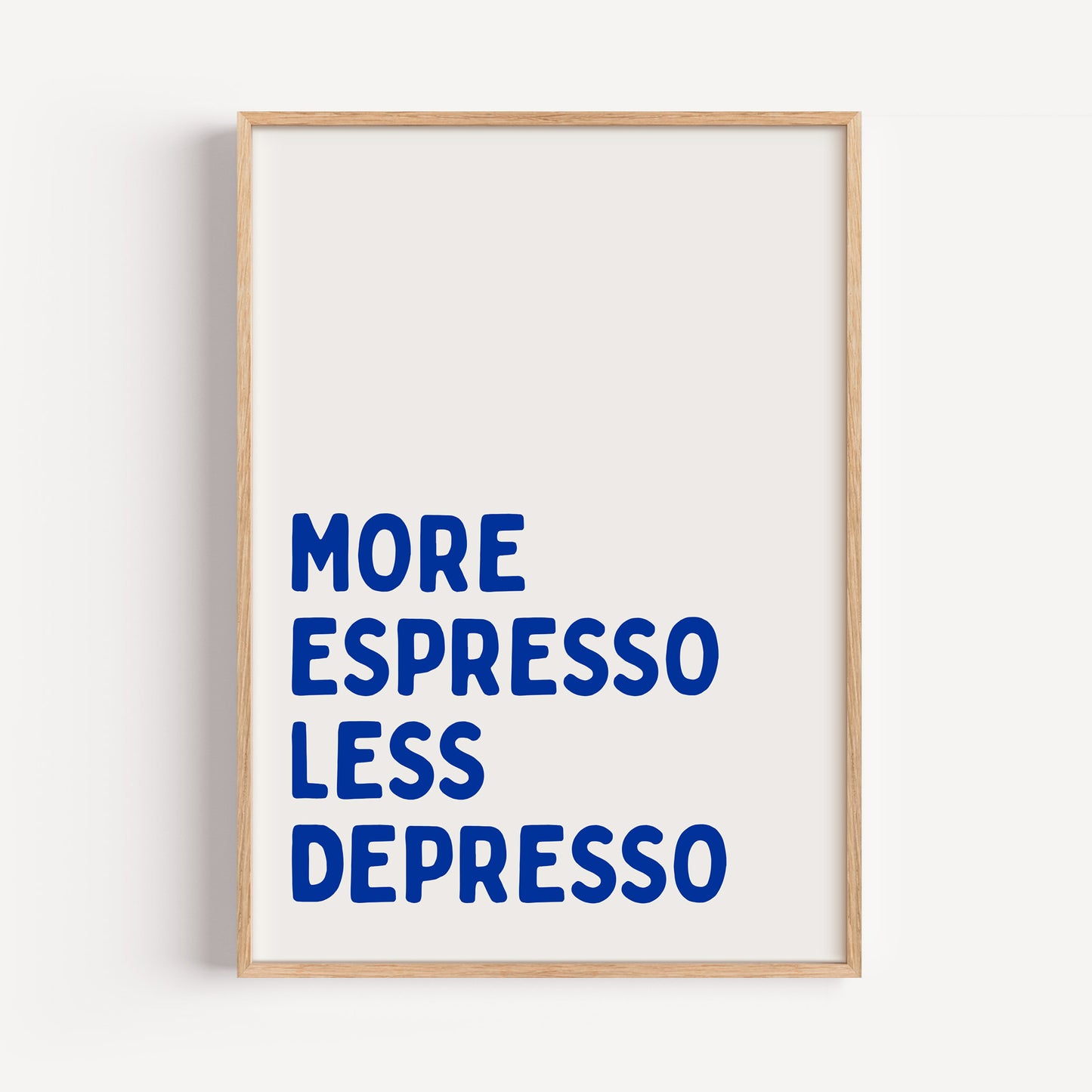 More Espresso Less Depresso