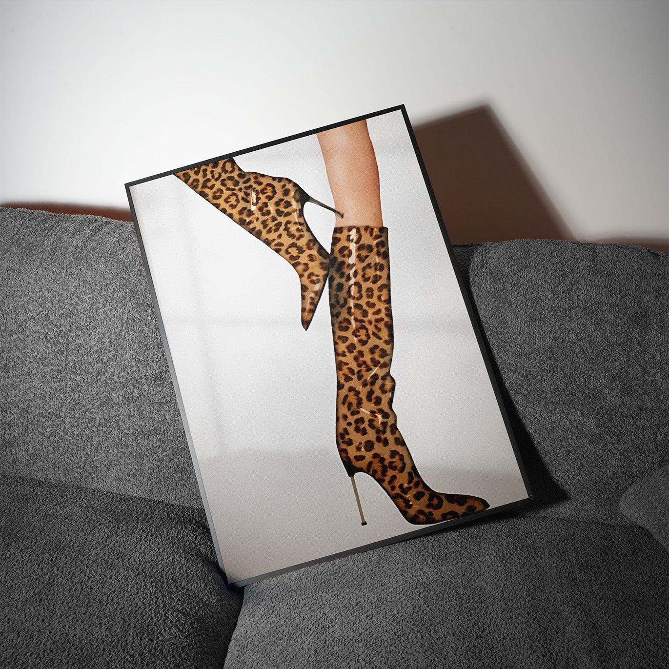 Leopard Stiefel