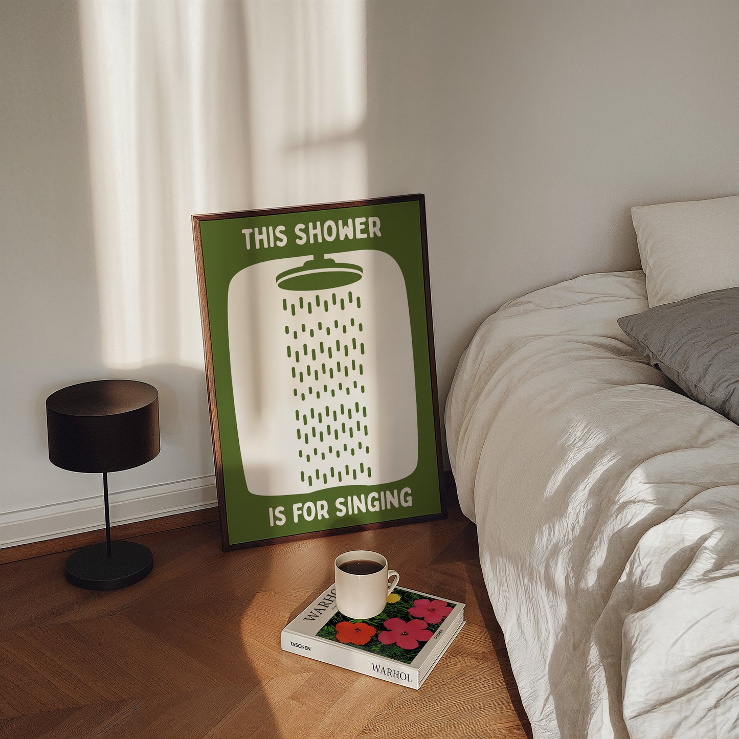 This Shower is for singing