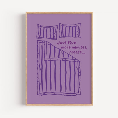 Just Five More Minutes