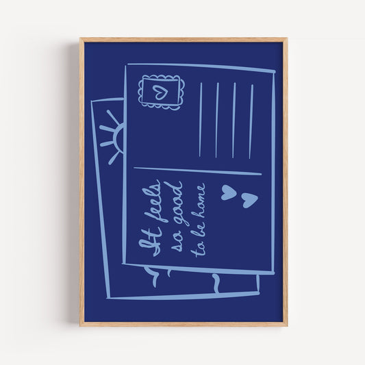 It feels so good to be home