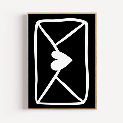 Schwarzer Liebesbrief