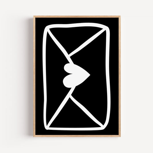 Schwarzer Liebesbrief