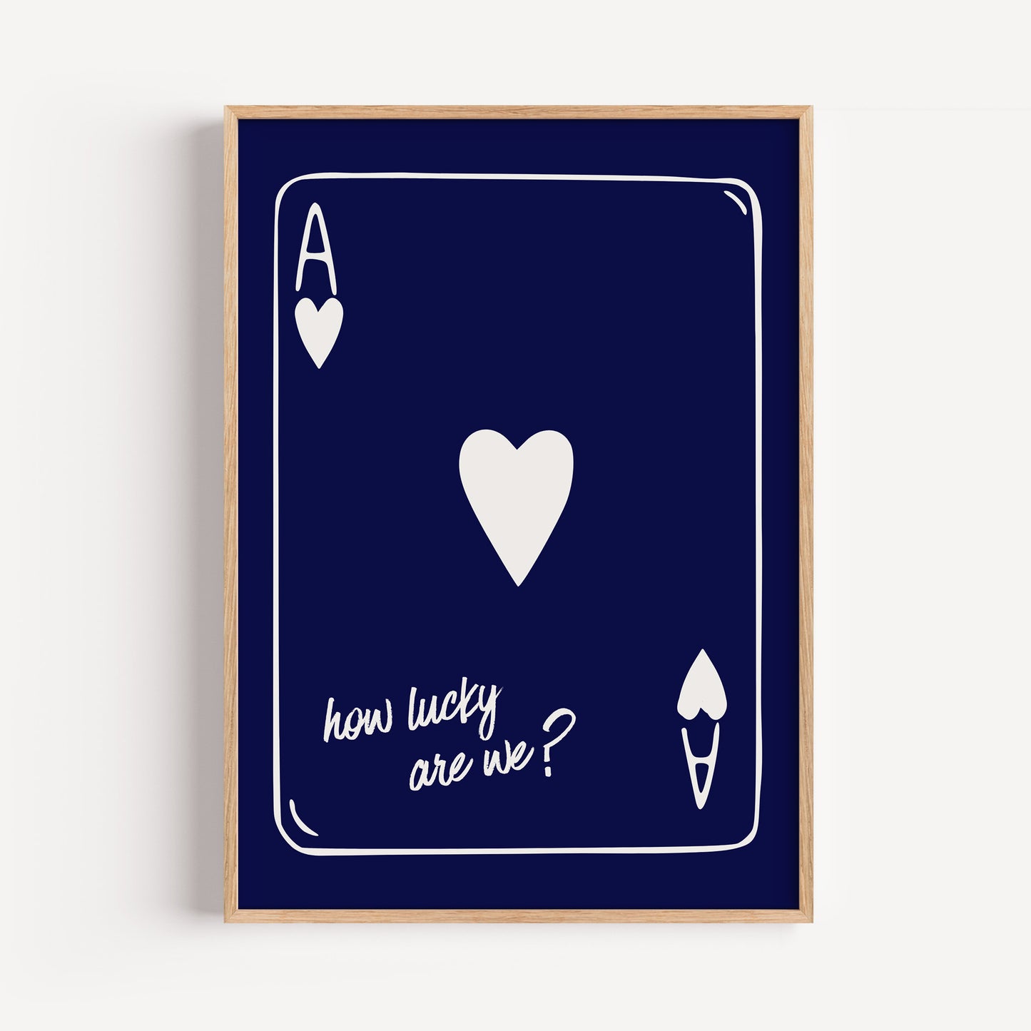 How Lucky Are We? Spielkarte