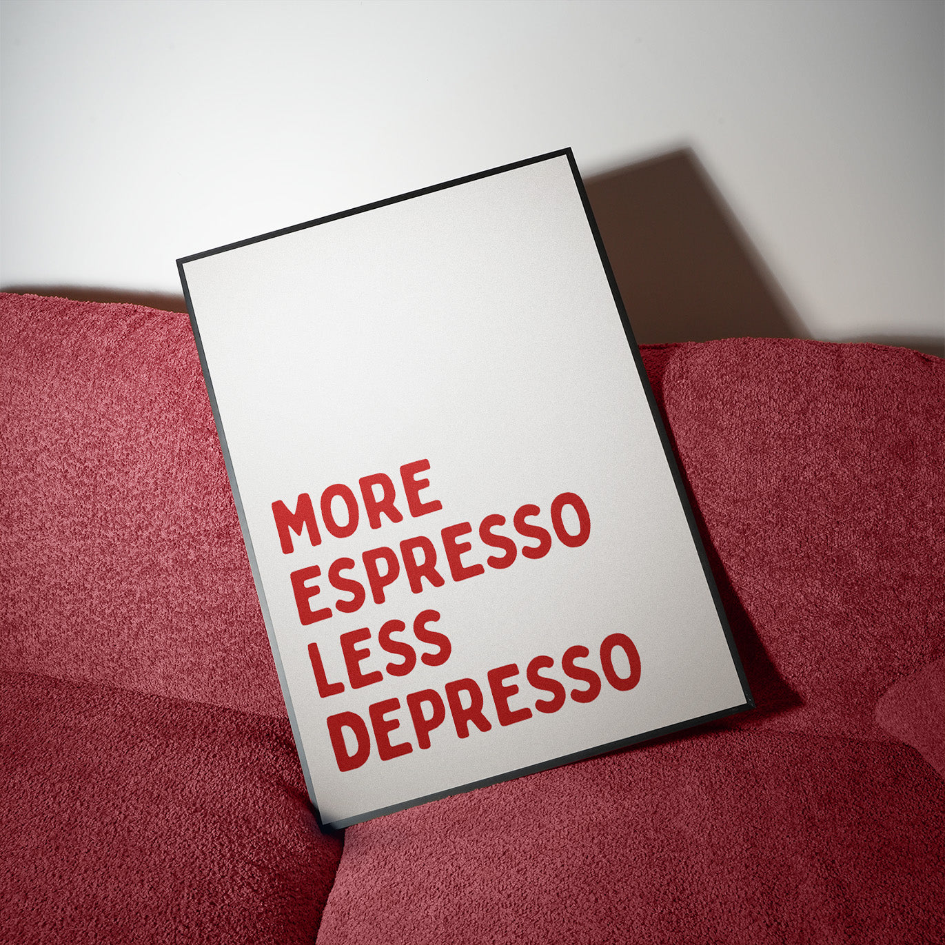 More Espresso Less Depresso