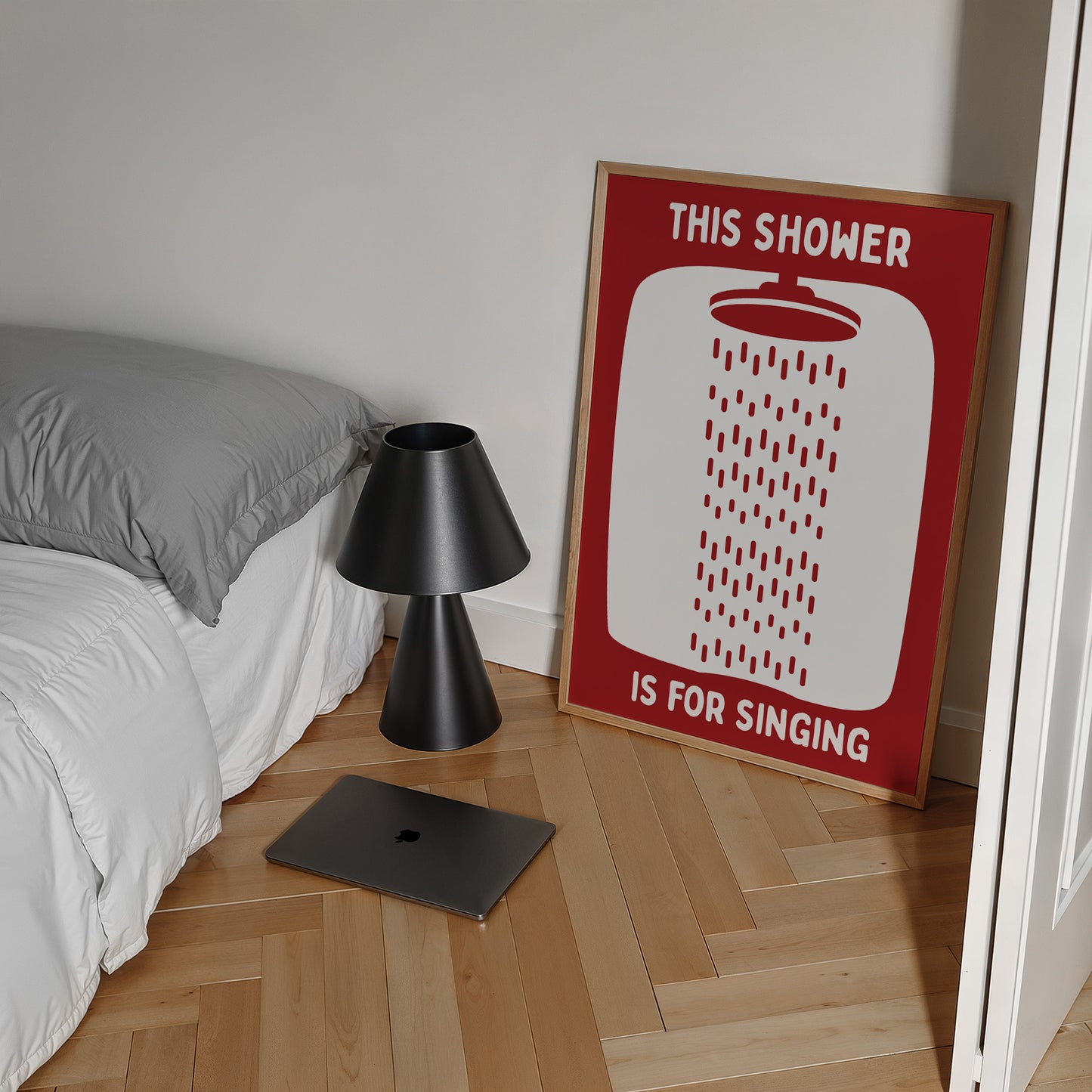 This Shower is for singing