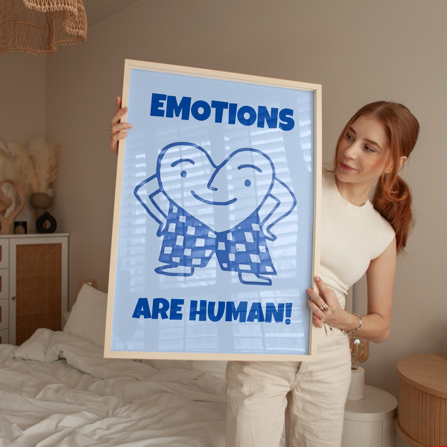Emotions are human