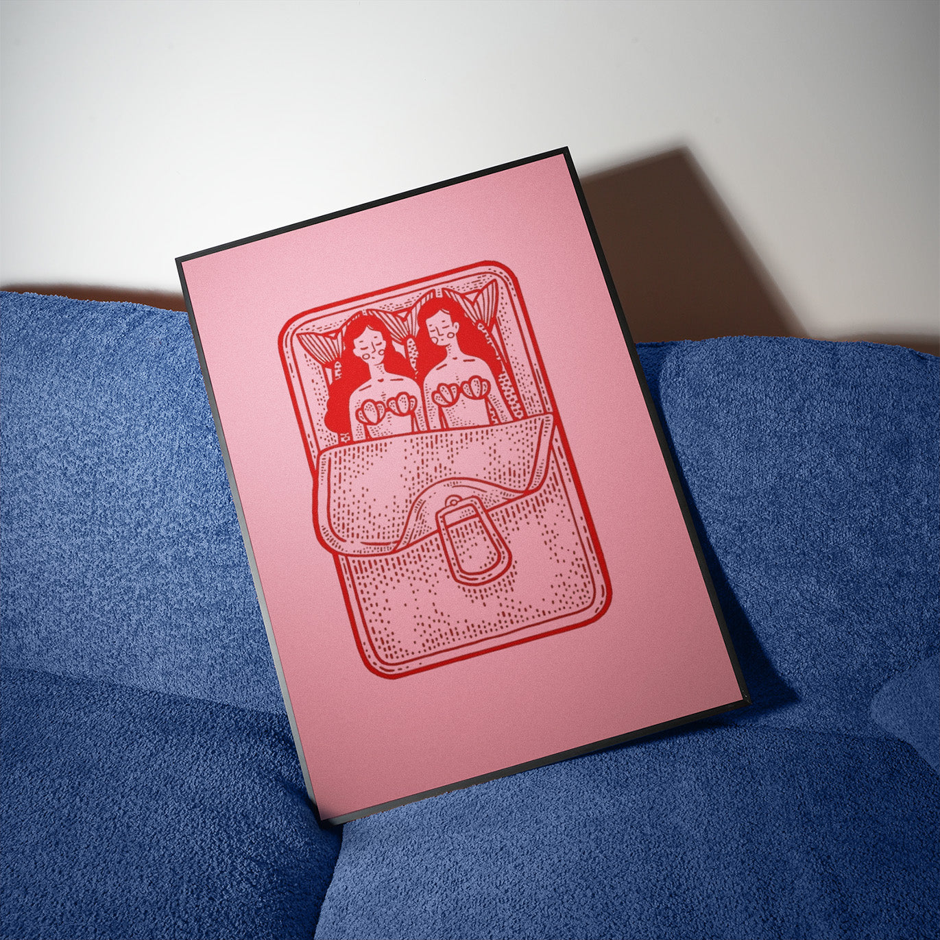 Pinke Meerjungfrauen