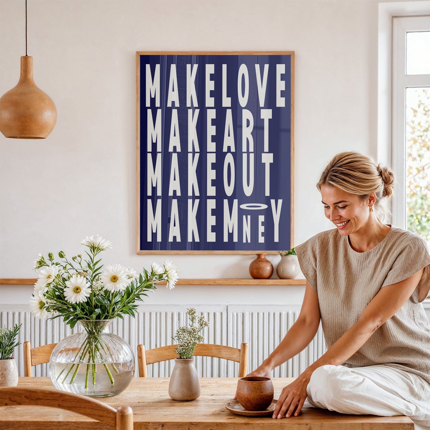 Make Love, Art, Out & Money