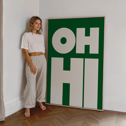 Oh Hi - Grün