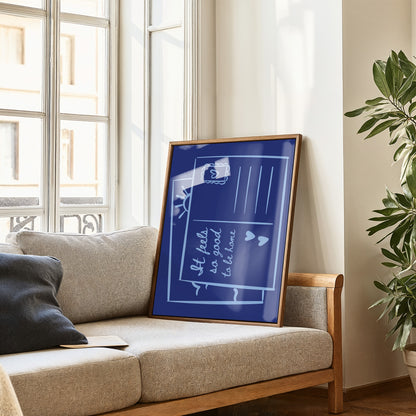 It feels so good to be home