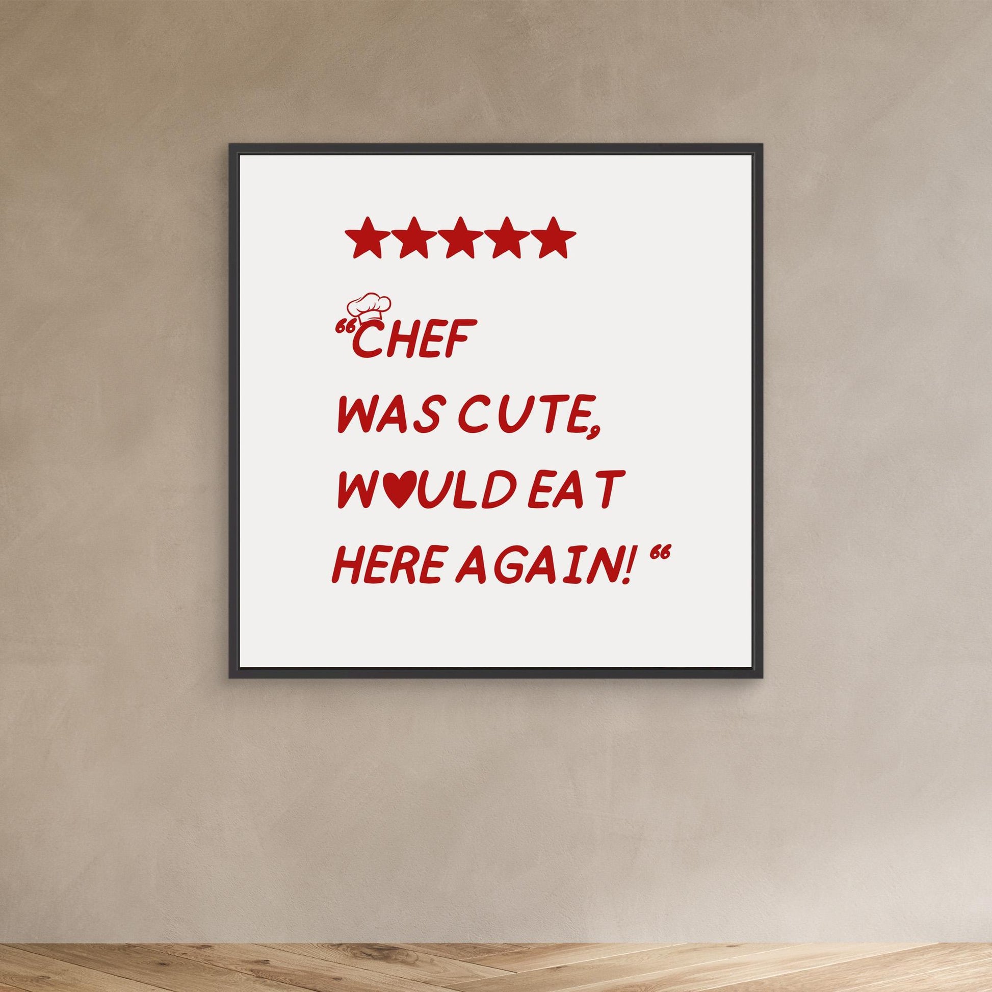 Chef Was Cute!