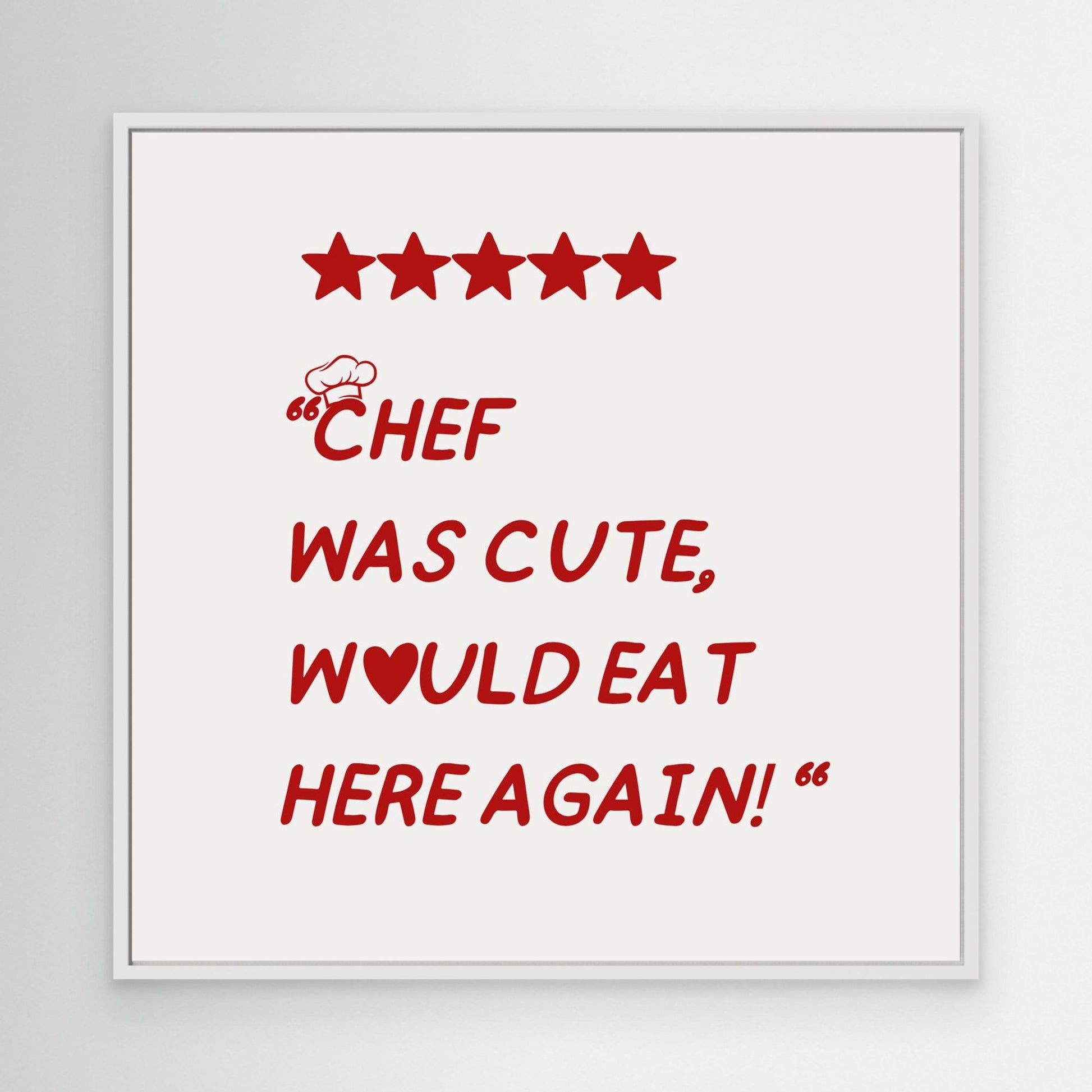 Chef Was Cute!