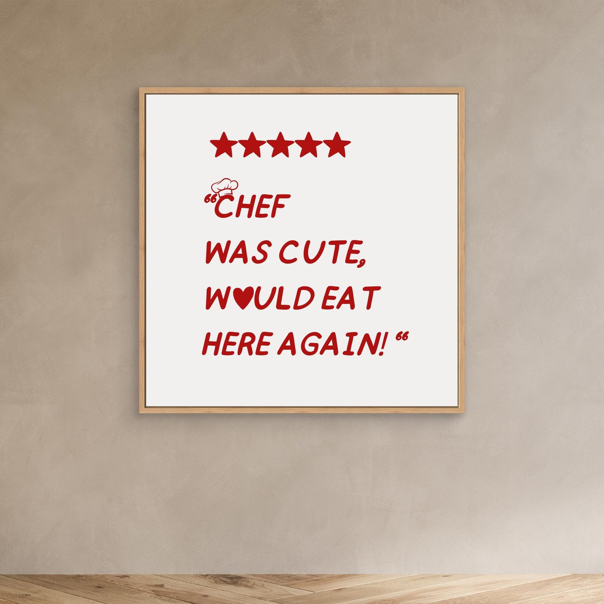 Chef Was Cute!